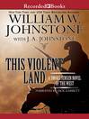 Cover image for This Violent Land